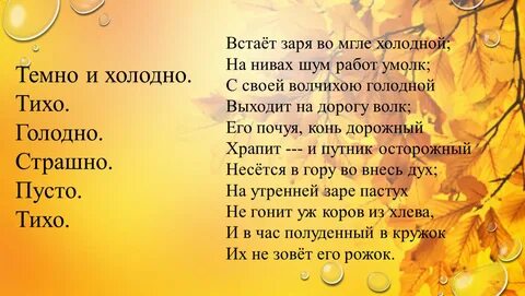 Осени 4 разбор