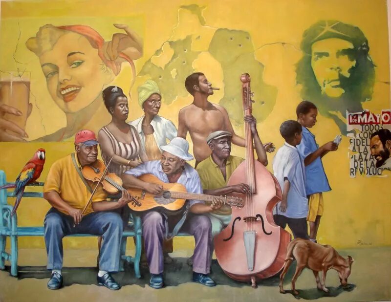 Кубинские музыканты. Латиноамериканские музыканты. ,Кубинские музыканты кубинские музыканты. Куба живопись.