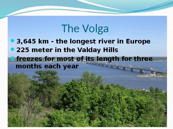 Реки на английском. Доклад про the Volga River. Описание реки Волги на английском. Река Волга презентация на английском. Volga is longest river