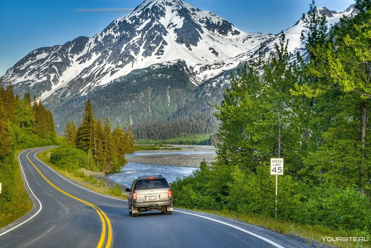 Машина аляска. Дороги штата Монтана. Автобанная Аляска. Аляска Хайвей. Трасса Аляска Канада.