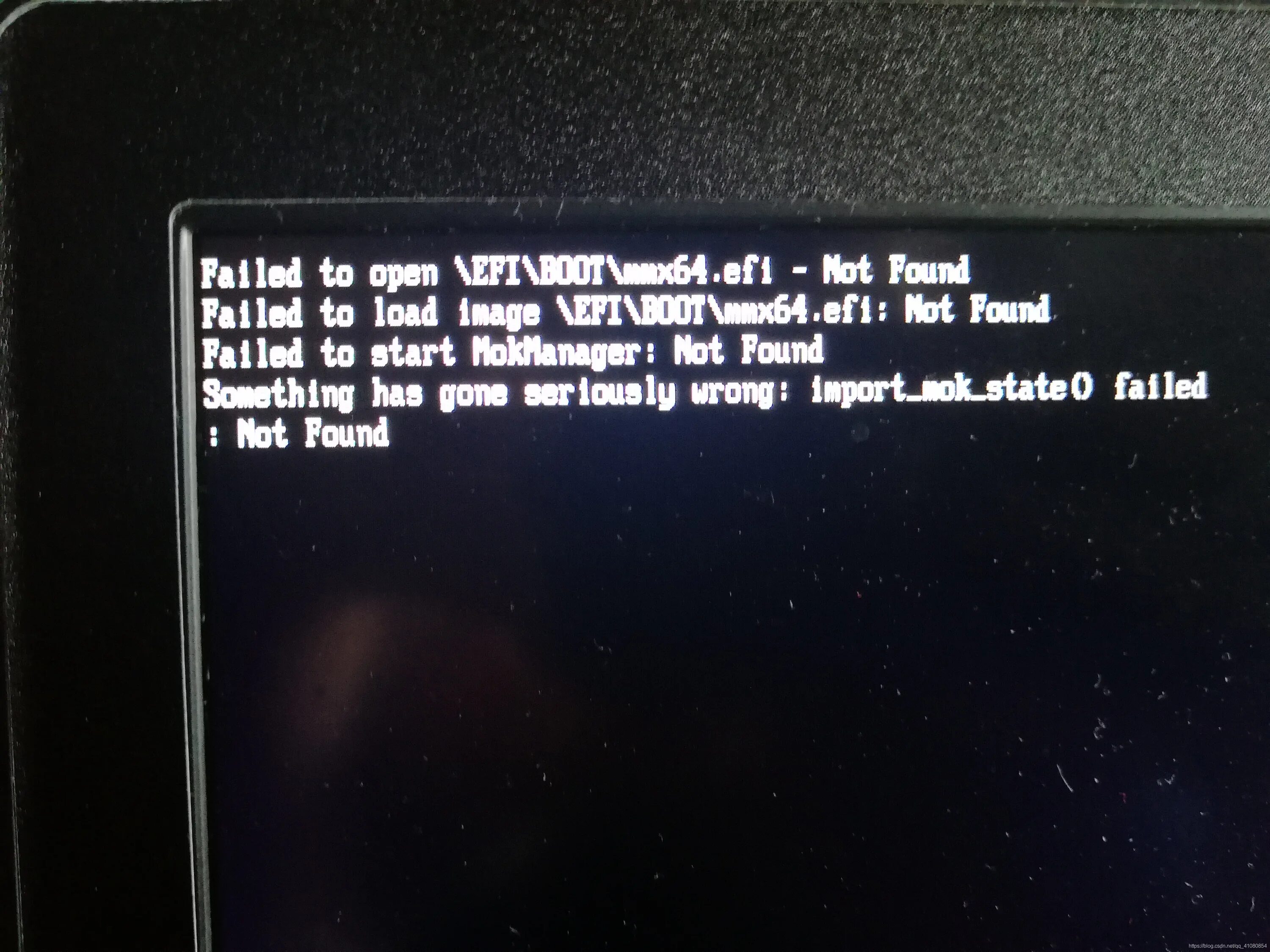 EFI Boot. Failed to open. /Boot/EFI/EFI/ASTRALINUXSE/grubx64.EFI. Efibootmgr.