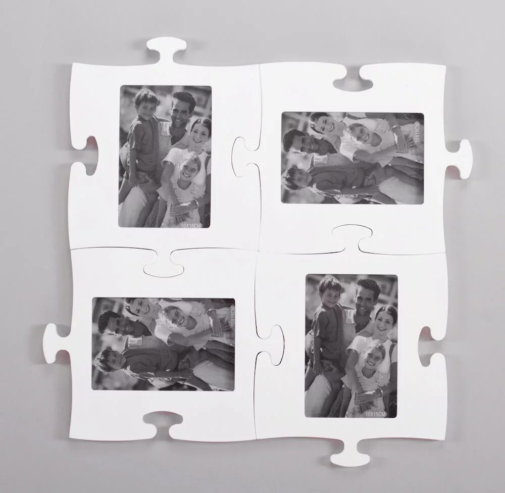фоторамки в виде пазлов. фоторамка пазл. пазл пластиковый с рамкой. квадратные пазлы. фоторамка пазл.