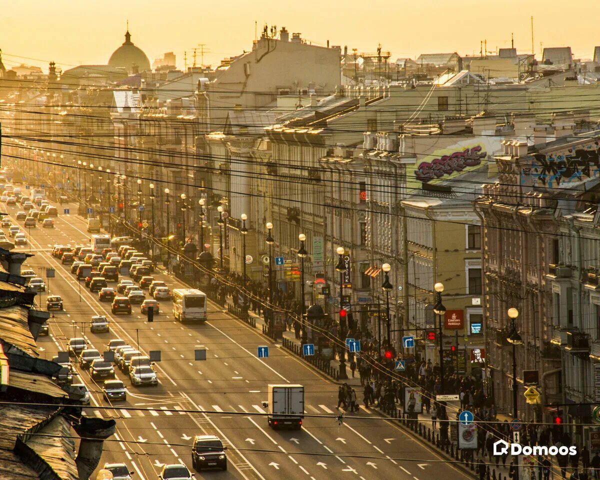 Пять углов в Санкт-Петербурге.