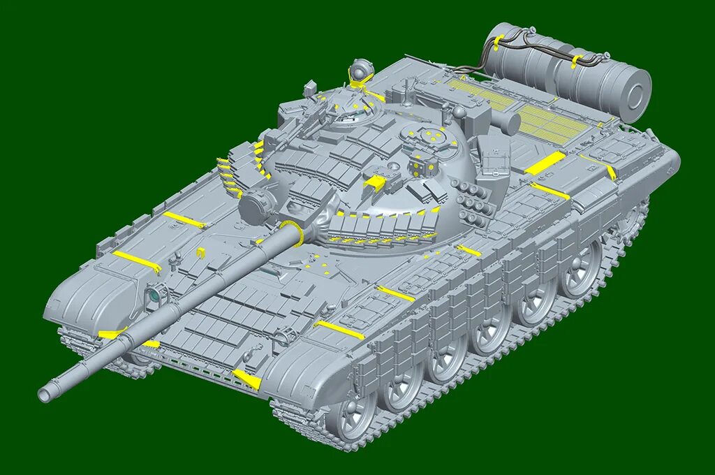 Т 72 масштаб модель