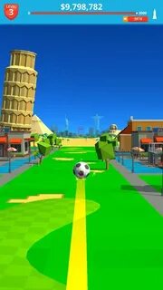 Футбол игра мячик