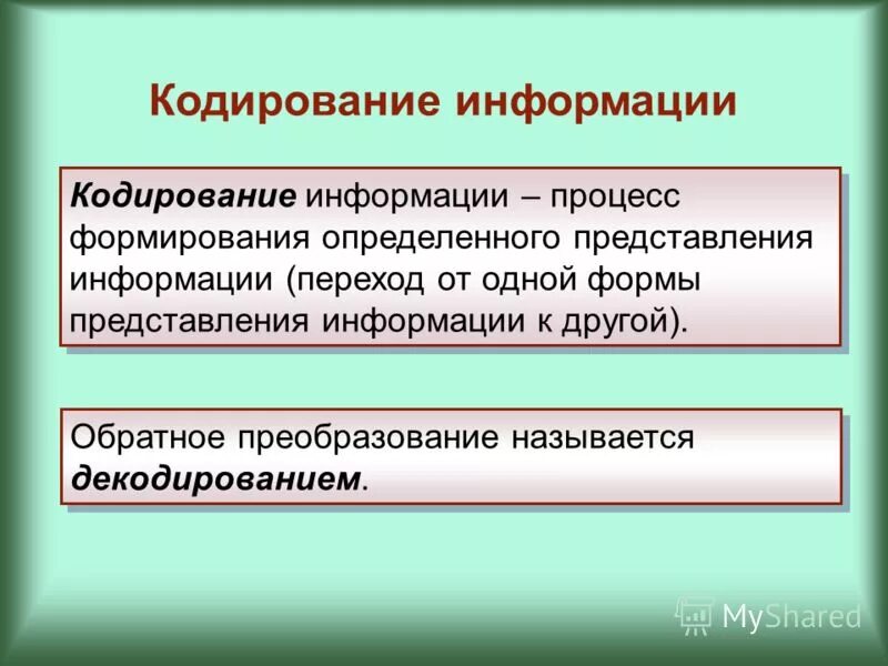 Кодирование информации в компьютере. Восприятие и представление информации. Графические формы представления информации. Представление информации. Что называется закодированной информацией.