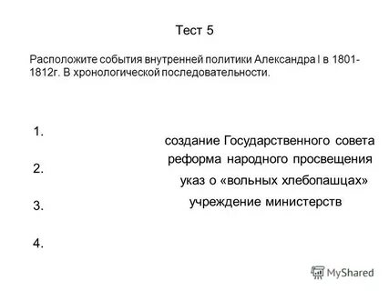 Расположи события комедии ревизор в хронологической последовательности