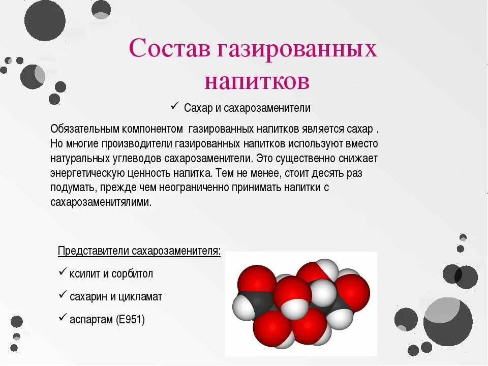 Исследование газированных напитков. Исследование газированных напитков