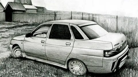 Нарисовать машину 10