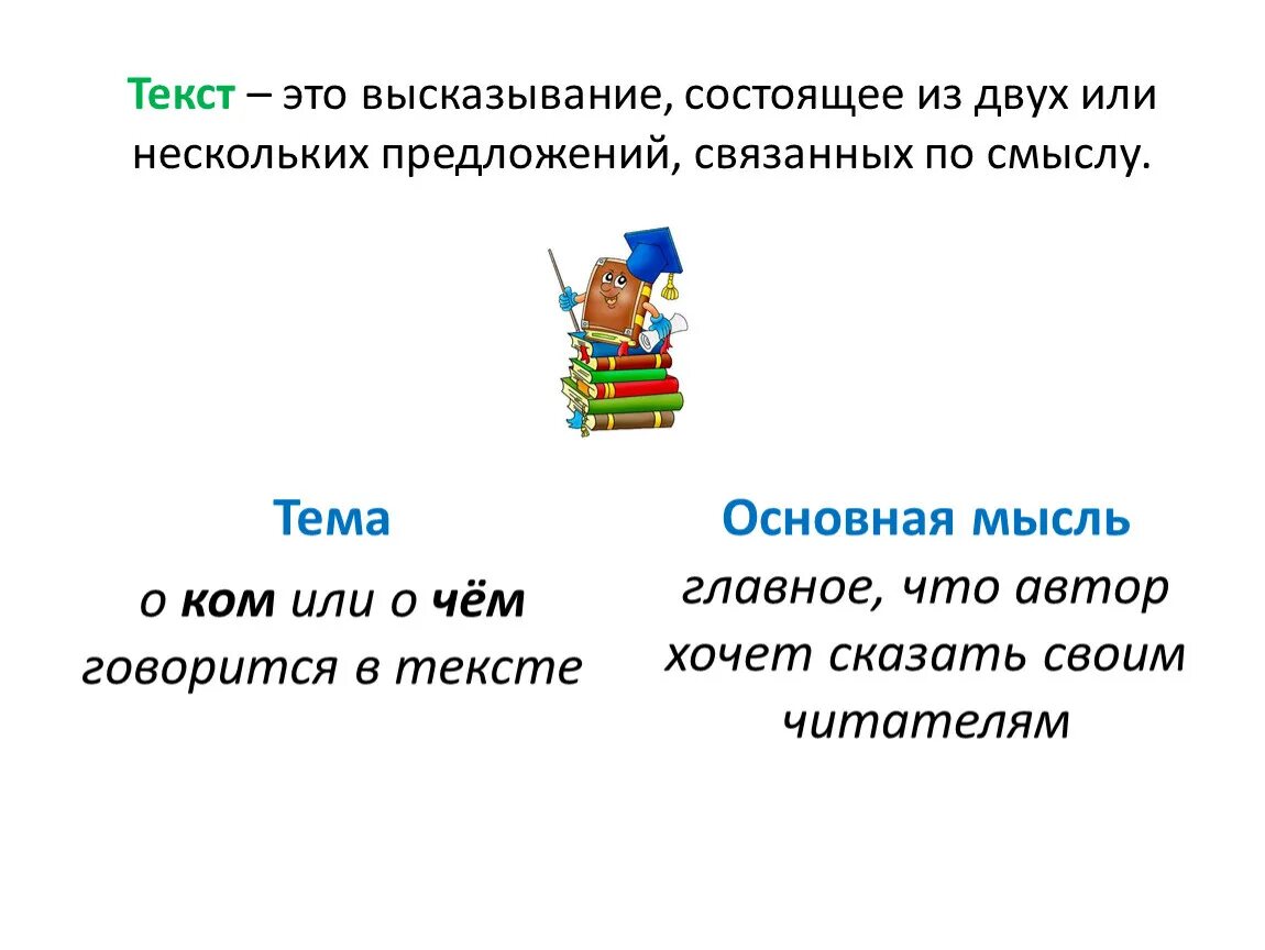 Текст тема главная мысль 2 класс. Части текста 2 класс. Тема текста это 2 класс. Названия частей текста. Части текста 2 класс русский язык.