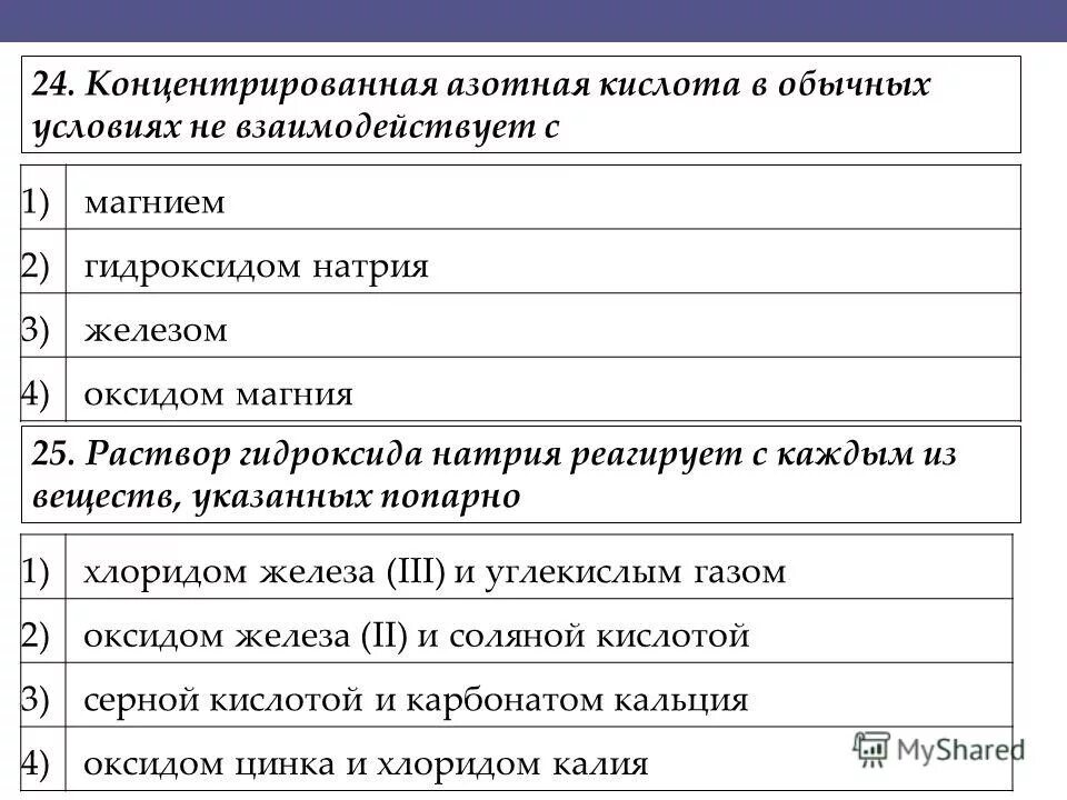 Гидроксид калия взаимодействует с углекислым газом