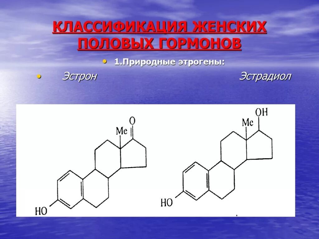 3 женские половые гормоны. Классификация половых гормонов женщины. Эстрон. Эстрон гормон. Женские половые гормоны эстрадиол.