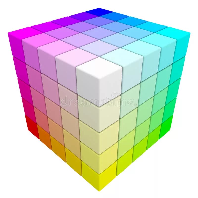 Color cube. РГБ цвета куб. Куб CMYK. Цветовая модель CMYK куб. Цветовая модель Смук куб.