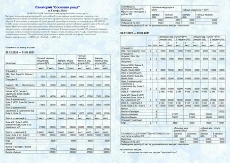 Санатории с новогодней программой 2025