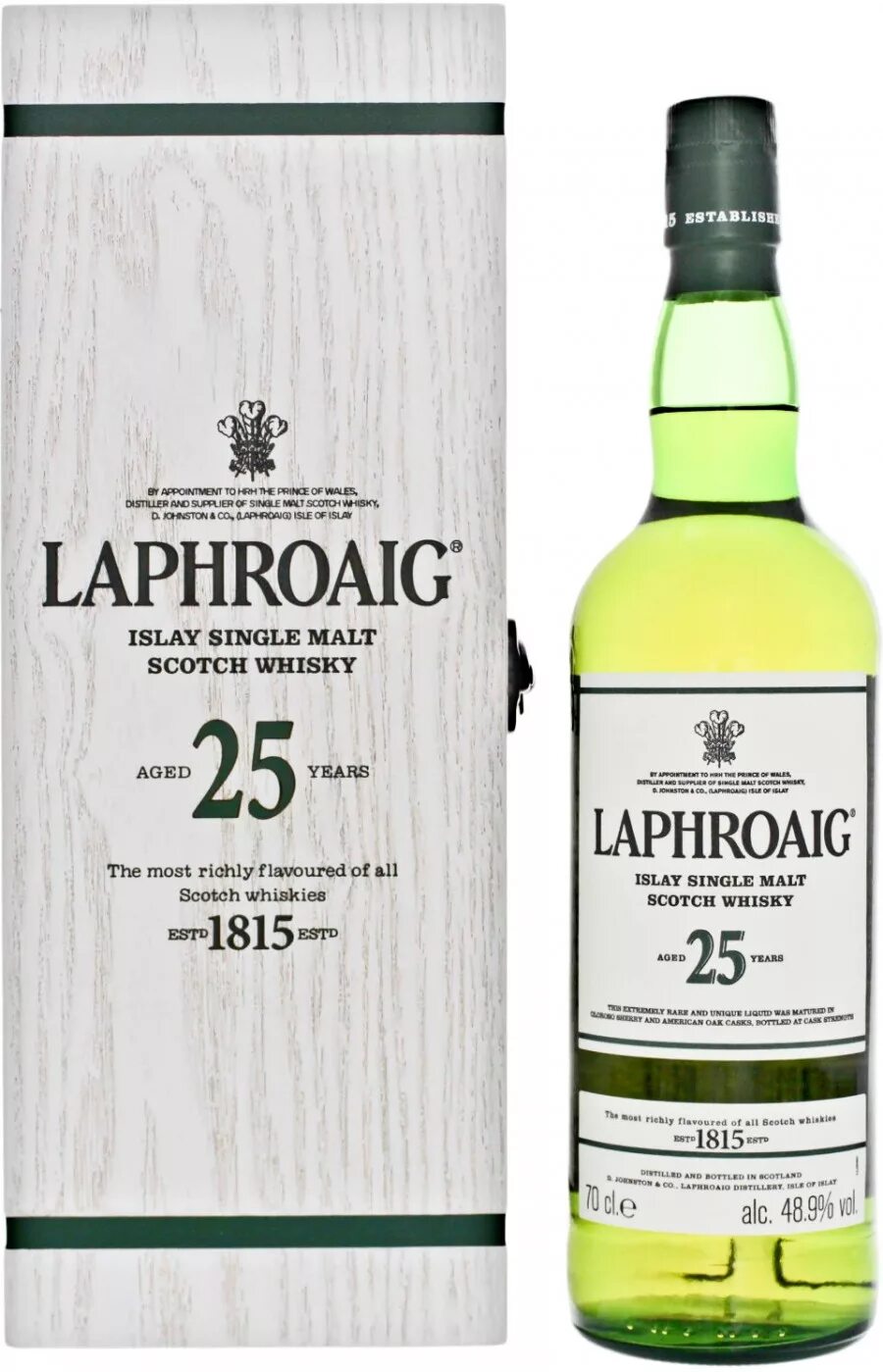 Лафру. Торфяной виски Лафройг. Виски "Laphroaig " 25 years old (48,9%), Gift Box, 0.7 л. Торфяной виски Laphroaig. Лафройг 25.