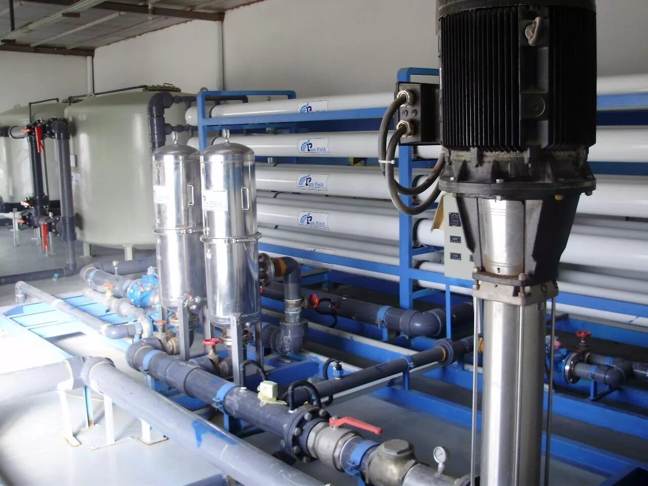 Reverse Osmosis Plant. Оборудование для водоподготовки. Системы фильтрации на промышленных предприятиях. Industrial Water treatment. Процесс водоподготовка