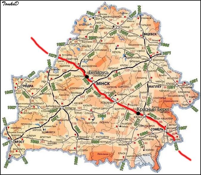 Аис беларусь. Железные дороги Белоруссии на карте. Схема железных дорог Беларуси. Карта дорог Белоруссии. Карта ЖД путей Беларуси.