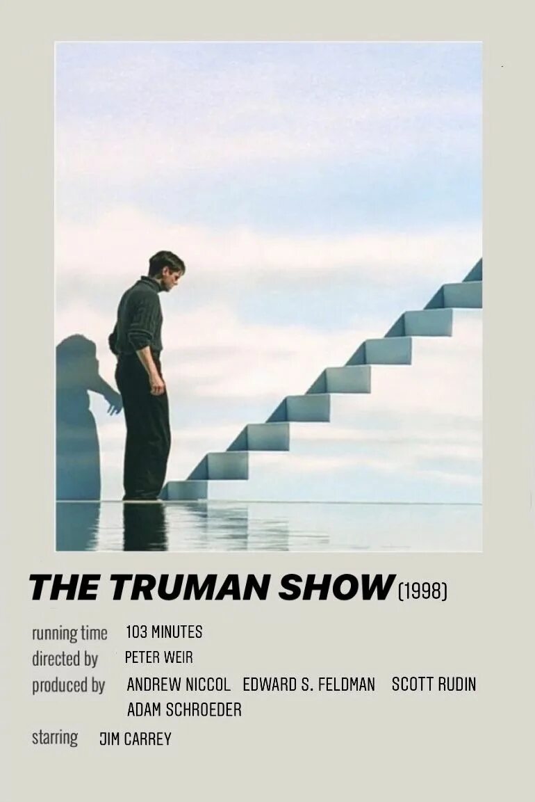 Шоу трумана трейлер. Шоу трумана фильм 1998 обложка. the truman show, 1998 постеры. шоу трумана 1998 обложка. шоу трумана фильм постер.