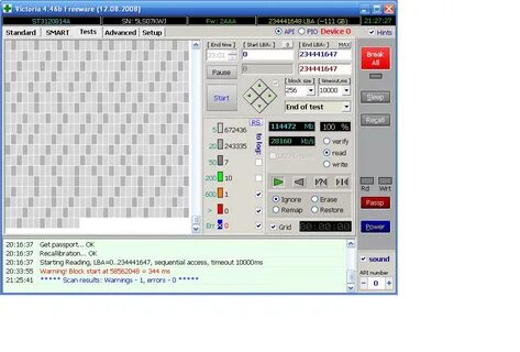Block start at