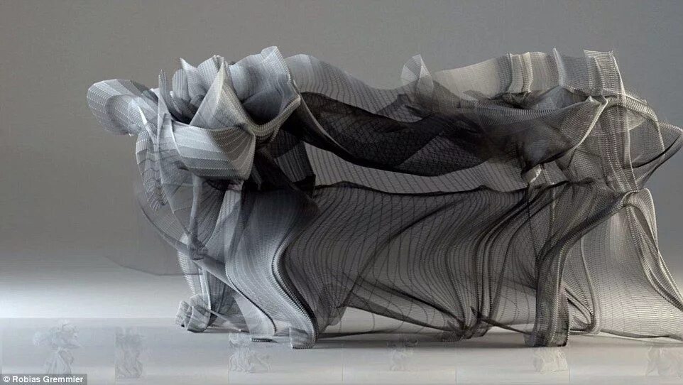 Art of motion. Тобиас греммлер. цифровая скульптура. paper art. 3д арт моушен.