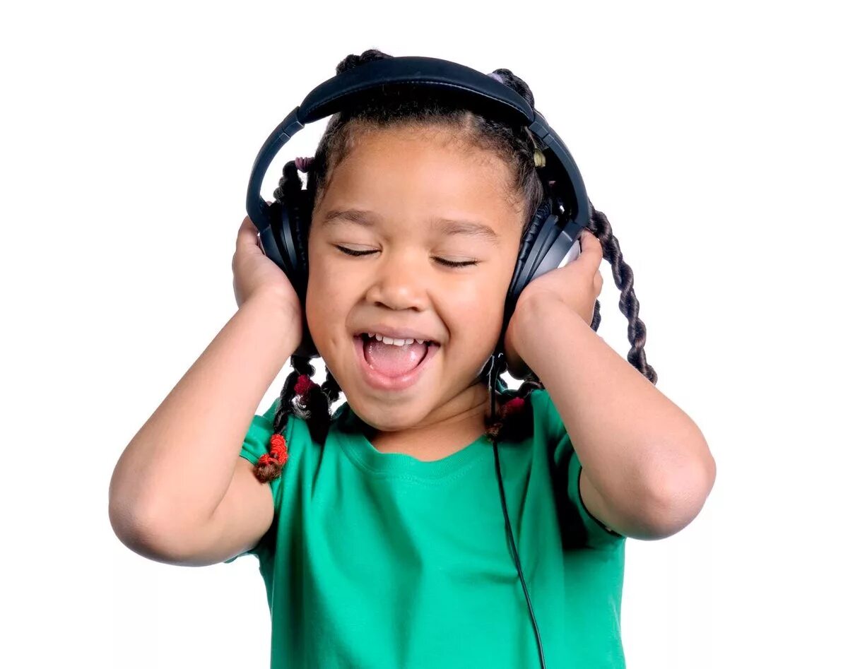 Listen to the Music. Ребенок слушает музыку в наушниках. Слушать музыку картинка для детей. Дети СЛУШАЮТ музыку картинки для детей.