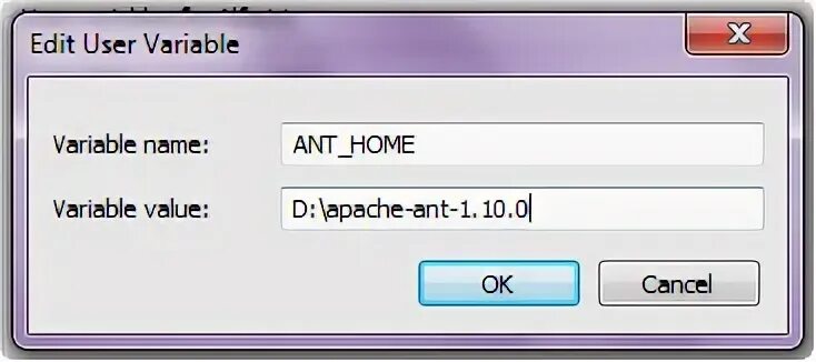 User variable