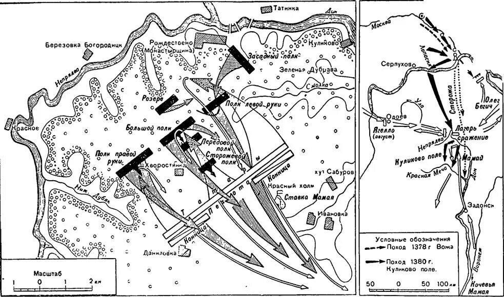 Куликовская битва карта история. Куликовская битва 8. 9.1380. Куликовская битва 8 сентября 1380 г карта. Куликовская битва карта сражения. Куликовская битва схема сражения ЕГЭ.