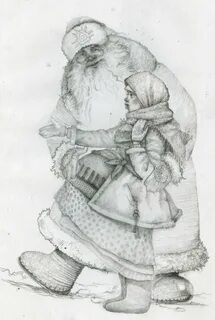 Морозко рисунок