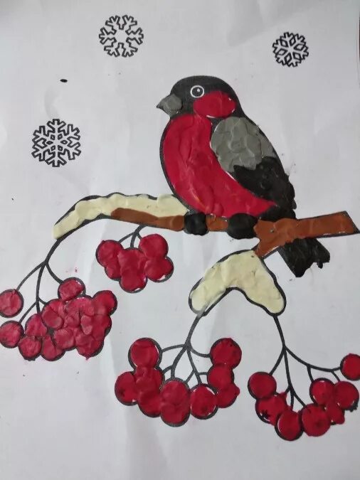 Как лепить снегиря. Пластилинография снегирь на ветке рябины. Аппликация снегирь на ветке. Пластилинография снегирь на ветке рябины. Снегирь на ветке рябины для пластилинографии.