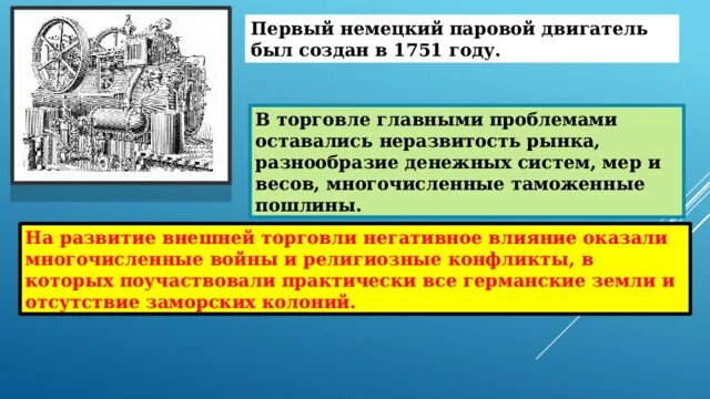 Развитие германских земель
