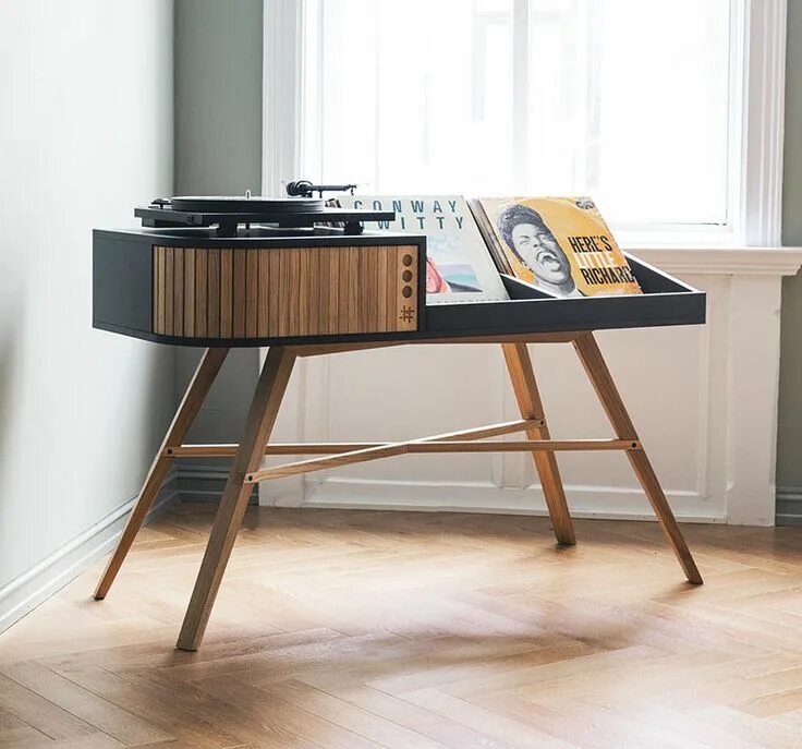 Table records. Vinyl table.