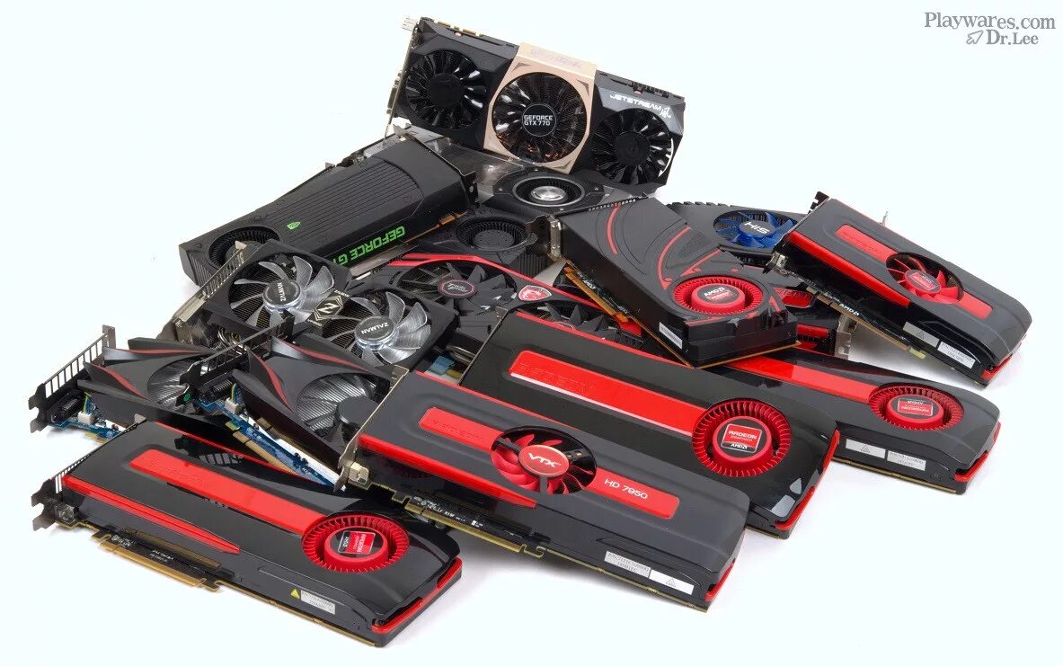 Лучшие видеокарты для ноутбуков для игр. R9 280 Crossfire. 5 Видеокарт в SLI. Видеокарта для игр. Куча видеокарт.