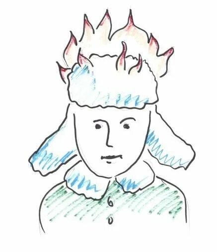 На нем и шапка горит. Фразеологизм на воре шапка горит. рисунок к фразеологизму на воре шапка горит. на воре шапка горит рисунок. фразеологизмы шапка горит.