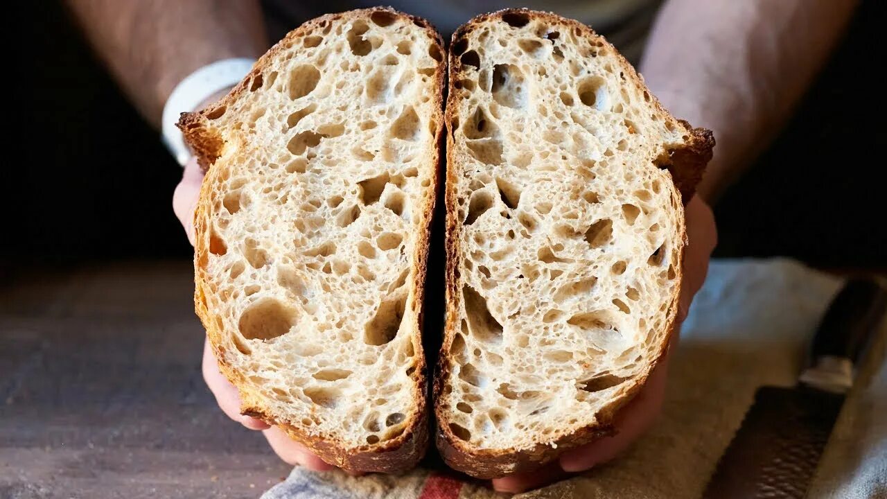 To make bread. Хлеб на закваске. sourdough toast. artisan bread. bug&#039;doy noni.