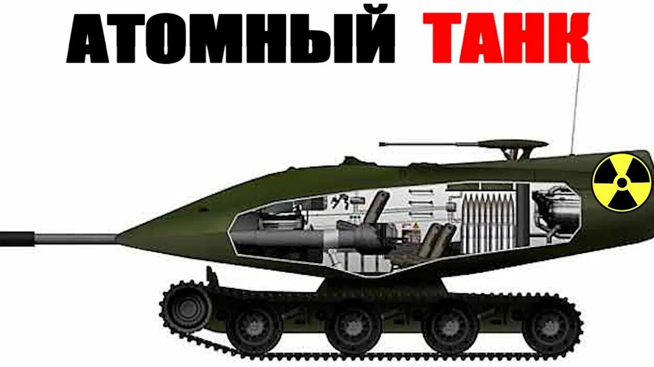 Атомный танк. Атомный танк Крайслер. Американский танк с ядерным реактором. Американский танк Chrysler TV 8. Танк Крайслер ТВ-8.