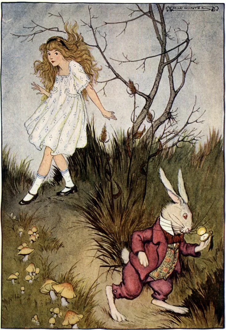 Сказку 3 алиса. Кролик Льюис Кэрролл. Alice Wonderland Льюис Кэрролл. Льюис Кэрролл Алиса иллюстрации. Сказка Льюиса Кэрролла Алиса в стране чудес.