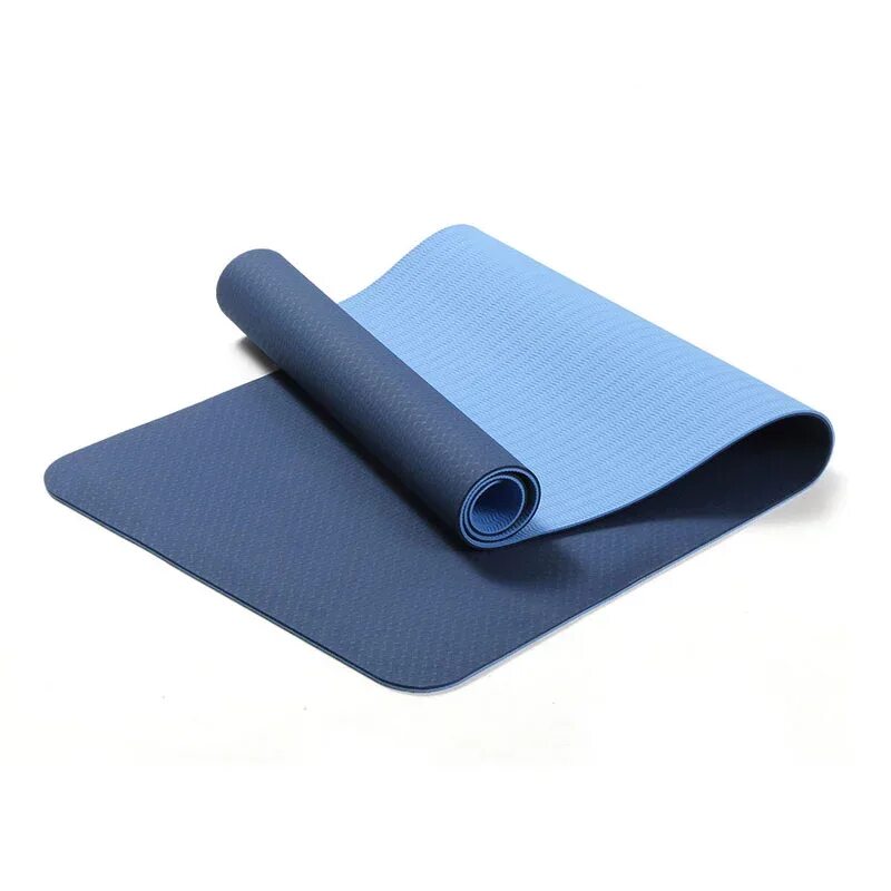 TPE Yoga mat 2 layer. Коврик для йоги. Коврик спортивный. Коврик для йоги нескользящий. Размер коврика для йоги
