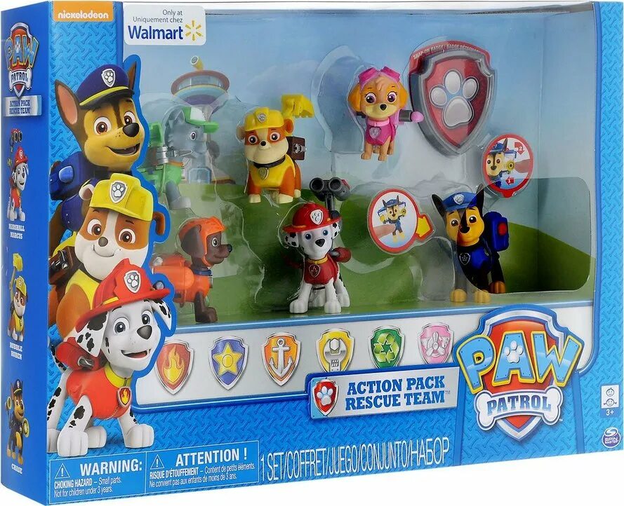 Щенячий патруль игрушки Рокки и Крепыш. Paw Patrol набор. Щенячий патруль набор Скай 3 щенка. Игрушка Щенячий патруль детский мир. Набор щенячий патруль купить