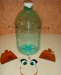 Сделать из 3 бутылок
