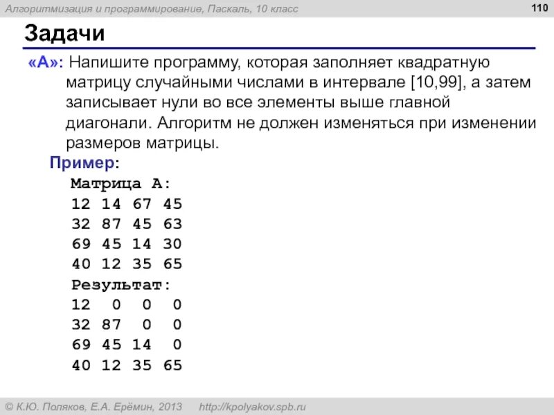 Алгоритмическое программирование на python