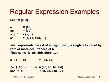 Regex example