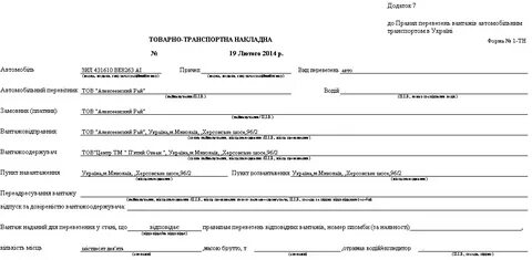 Приложение 4 образец заполнения