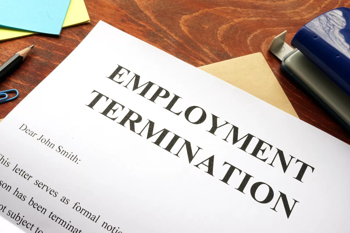 Termination. Unfair dismissal. ცონსტრუცტივე dismissal. termination of employment. завершение дел картинка.