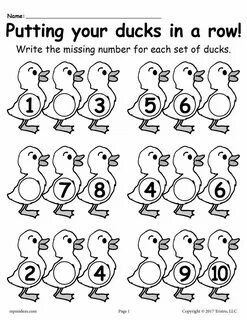 Fill in the missing numbers