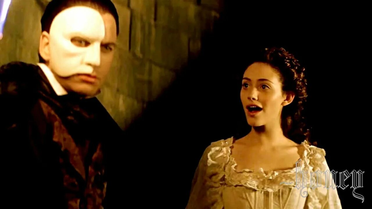 The phantom of the opera had a