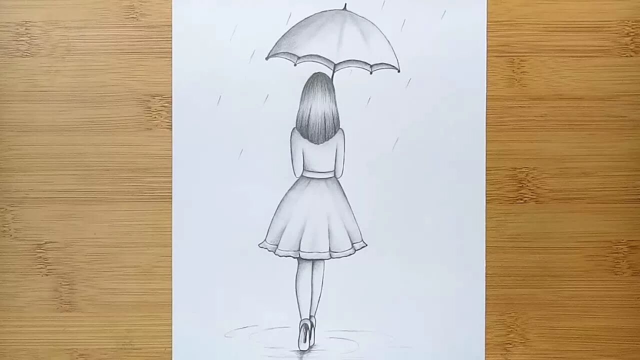 Рисунки девочек на бумаге. Красивые и простые рисунки. Рисунки для девочек. Рисунок девочки карандашом. Простые рисунки для срисовки.
