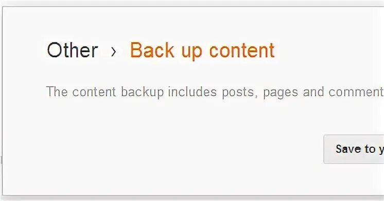 Back content. Back content