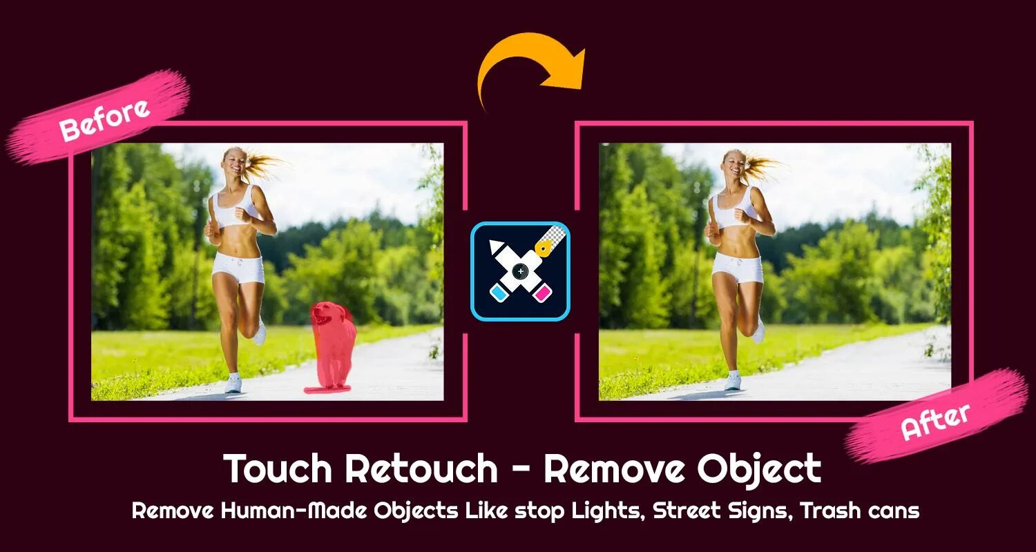 Touch objects. Touch objects
