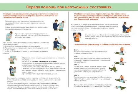Тест экстренная помощь при неотложных состояниях