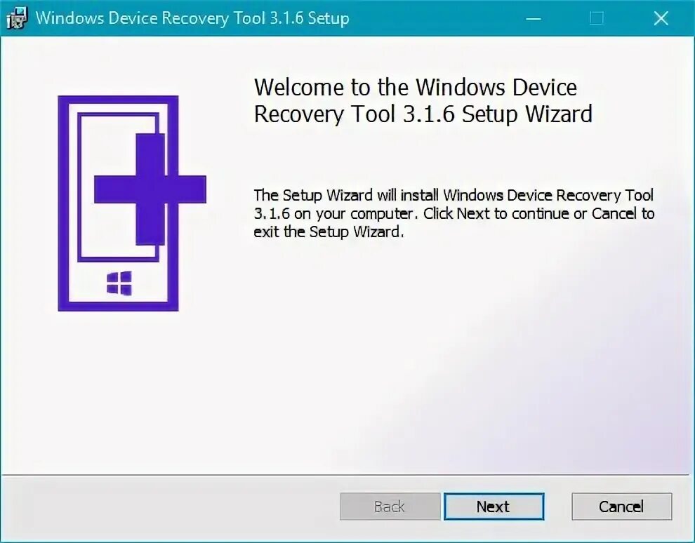 Windows device recovery tool. Windows device recovery tool